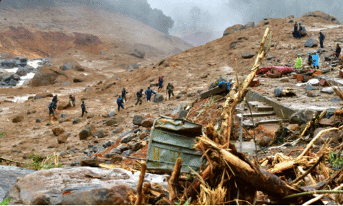 കേന്ദ്ര നിലപാട്: ഉരുൾ ദുരന്ത ബാധിതർ ആശങ്കയിൽ
