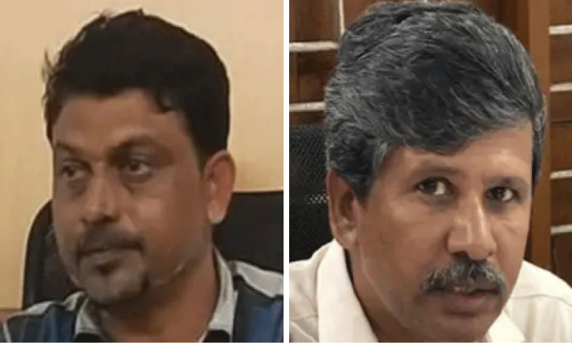 ട്ര​ഷ​റി ഉ​ദ്യോ​ഗ​സ്ഥ​ർ കൈ​ക്കൂ​ലി വാ​ങ്ങ​വെ അ​റ​സ്റ്റി​ൽ