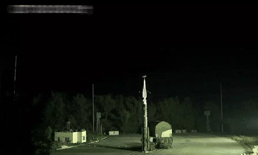 ദീർഘദൂര ഹൈപ്പർസോണിക് മിസൈൽ വിജയകരമായി പരീക്ഷിച്ച് ഇന്ത്യ