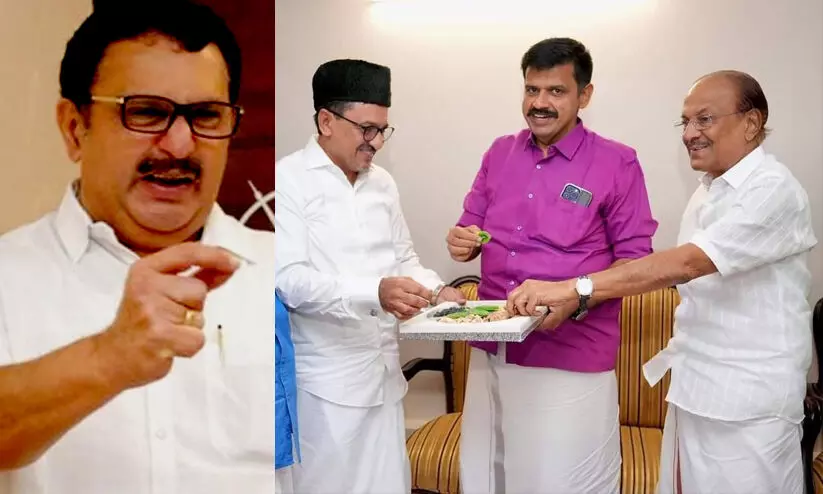 ഇന്നലെ സന്ദീപ് കോൺഗ്രസായി, ഇന്ന് പാണക്കാട് പോയതോടെ യു.ഡി.എഫുമായി -കെ. മുരളീധരൻ