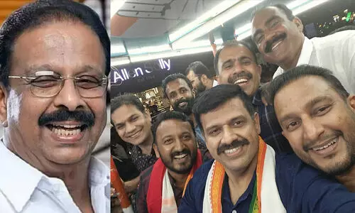 സന്ദീപിന്റെ വരവ് ​കോൺഗ്രസിന് ദ്രോഹം ചെയ്യുമോ എന്ന് പാർട്ടി ചർച്ച ചെയ്തിരുന്നു -​കെ. സുധാകരൻ