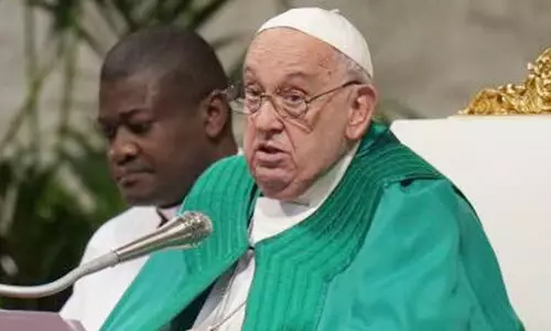 ഗസ്സയിൽ ഇസ്രായേൽ നടത്തുന്നത് വം​ശ​ഹ​ത്യ​യാ​ണോ​യെ​ന്ന് ക​ണ്ടെ​ത്താ​ൻ അ​ന്വേ​ഷ​ണം വേണം –മാർപാപ്പ