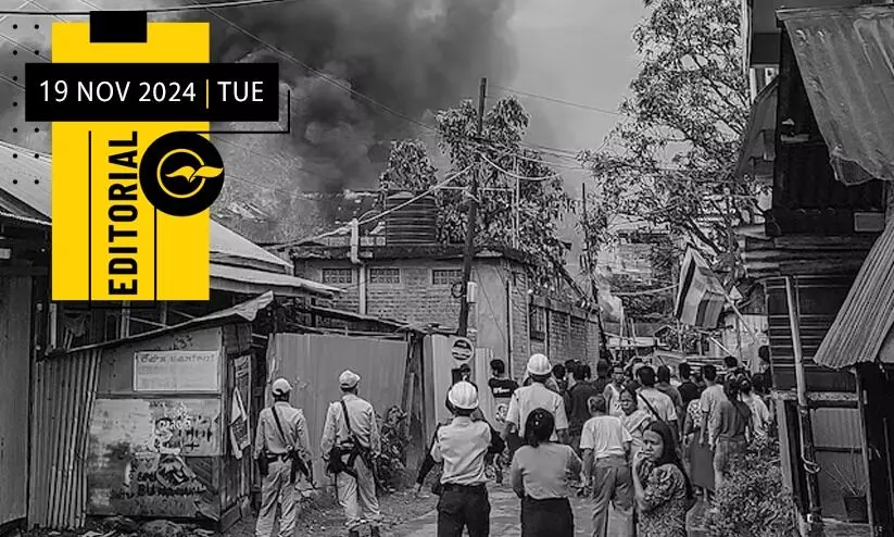 അണയ്ക്കണം മണിപ്പൂരിലെ തീ അണയ്ക്കണം മണിപ്പൂരിലെ തീ