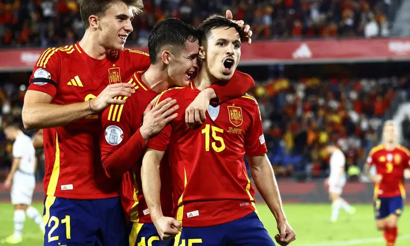 ത്രില്ലർ പോരിനൊടുവിൽ സ്വിറ്റ്സർലാൻഡിനെ വീഴ്ത്തി സ്പെയിൻ, ഡെന്മാർക്കിനെ തളച്ച് സെർബിയ ത്രില്ലർ പോരിനൊടുവിൽ സ്വിറ്റ്സർലാൻഡിനെ വീഴ്ത്തി സ്പെയിൻ, ഡെന്മാർക്കിനെ തളച്ച് സെർബിയ