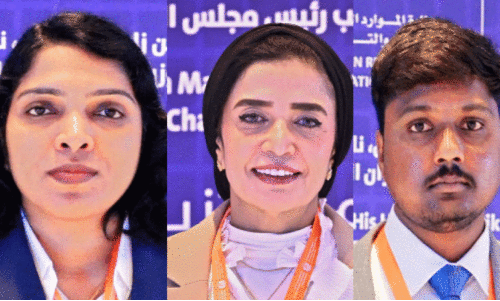 മായാ ശ​ശീ​ന്ദ്ര​ൻ, ഡോ. ​ന​ഷ്വ ബ​ഹാ എ​ൽ​ദി​ൻ,  ഭ​ര​ത് കു​മാ​ർ