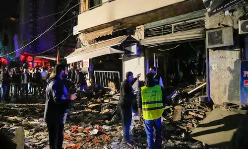 ലബനാൻ പാർലമെന്റ് കെട്ടിടത്തിന് സമീപം മിസൈൽ ആക്രമണം