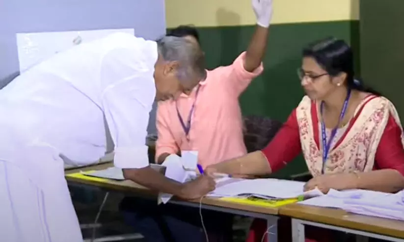 palakkad by election polling