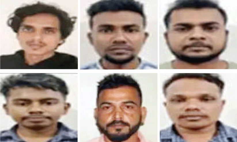 അ​ന​ധി​കൃ​ത​മാ​യി താ​മ​സി​ച്ച ആ​റ് ബം​ഗ്ലാ​ദേ​ശി​ക​ൾ അ​റ​സ്റ്റി​ൽ