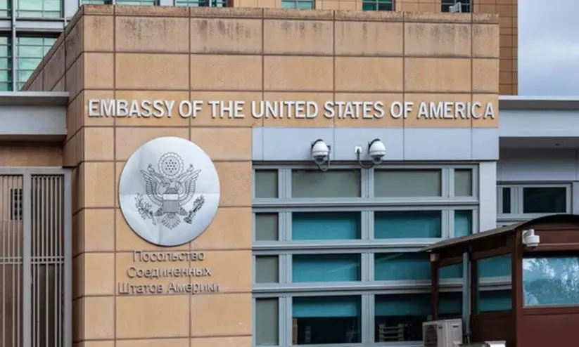 റഷ്യൻ വ്യോമാക്രമണ മുന്നറിയിപ്പ്; കീവിലെ   യു.എസ് എംബസി അടച്ചുപൂട്ടി