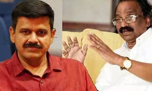 സന്ദീപിനെ ക്രിസ്റ്റല്‍ ക്ലിയർ എന്ന് വിശേഷിപ്പിച്ചിട്ടില്ലെന്ന് എ.കെ. ബാലൻ; ‘അറേബ്യയിലെ എല്ലാ സുഗന്ധമുപയോഗിച്ചാലും കറപുരണ്ട ഈ കൈ ശുദ്ധമാകില്ല’