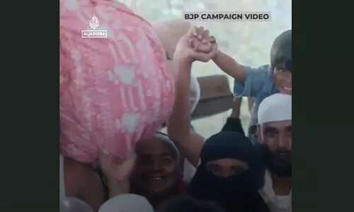 ബംഗ്ലാദേശിൽനിന്നെത്തിയ മുസ്‍ലിംകൾ ഇന്ത്യക്കാരുടെ വീട് കൈയേറുന്നതായി ബി.ജെ.പി തെരഞ്ഞെടുപ്പ് വിഡിയോ; വിവാദമായപ്പോൾ പിൻവലിച്ചു