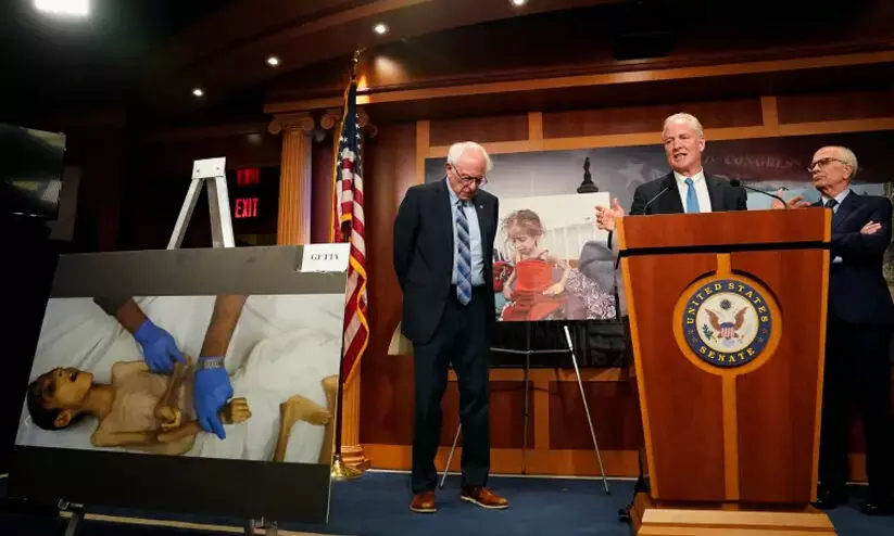 ഇസ്രായേലിനുള്ള ആയുധ വിൽപന തടയാനുള്ള ബിൽ യു.എസ് സെനറ്റിൽ പാസായില്ല ഇസ്രായേലിനുള്ള ആയുധ വിൽപന തടയാനുള്ള ബിൽ യു.എസ് സെനറ്റിൽ പാസായില്ല