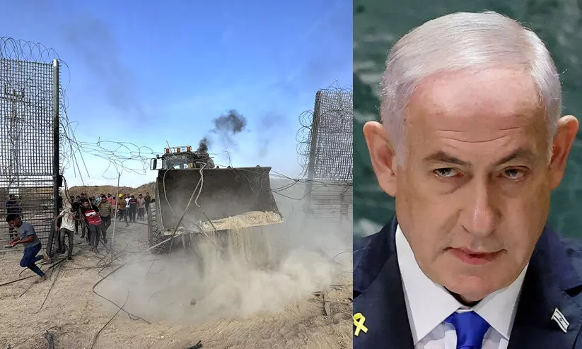 ഒക്ടോബർ 7 അന്വേഷിക്കാൻ കമീഷൻ രൂപീകരിക്കുന്നതിനെതിരെ നെതന്യാഹു ഒക്ടോബർ 7 അന്വേഷിക്കാൻ കമീഷൻ രൂപീകരിക്കുന്നതിനെതിരെ നെതന്യാഹു