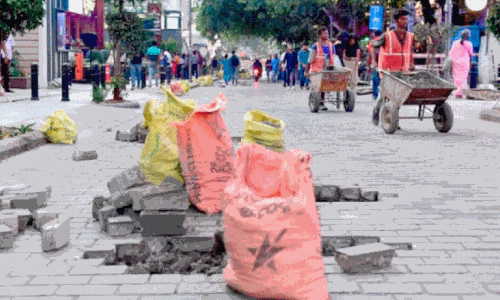 ച​ർ​ച്ച് സ്ട്രീ​റ്റ് സ്മാ​ർ​ട്ടാ​വു​ന്നു; പാ​ത​യി​ൽ 10 ദി​വ​സം ഗ​താ​ഗ​ത നി​യ​ന്ത്ര​ണം