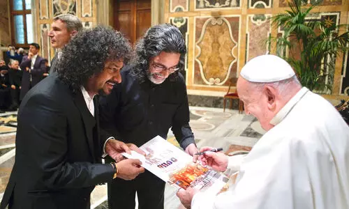 Pope Francis, spiritual song, Sarvesa