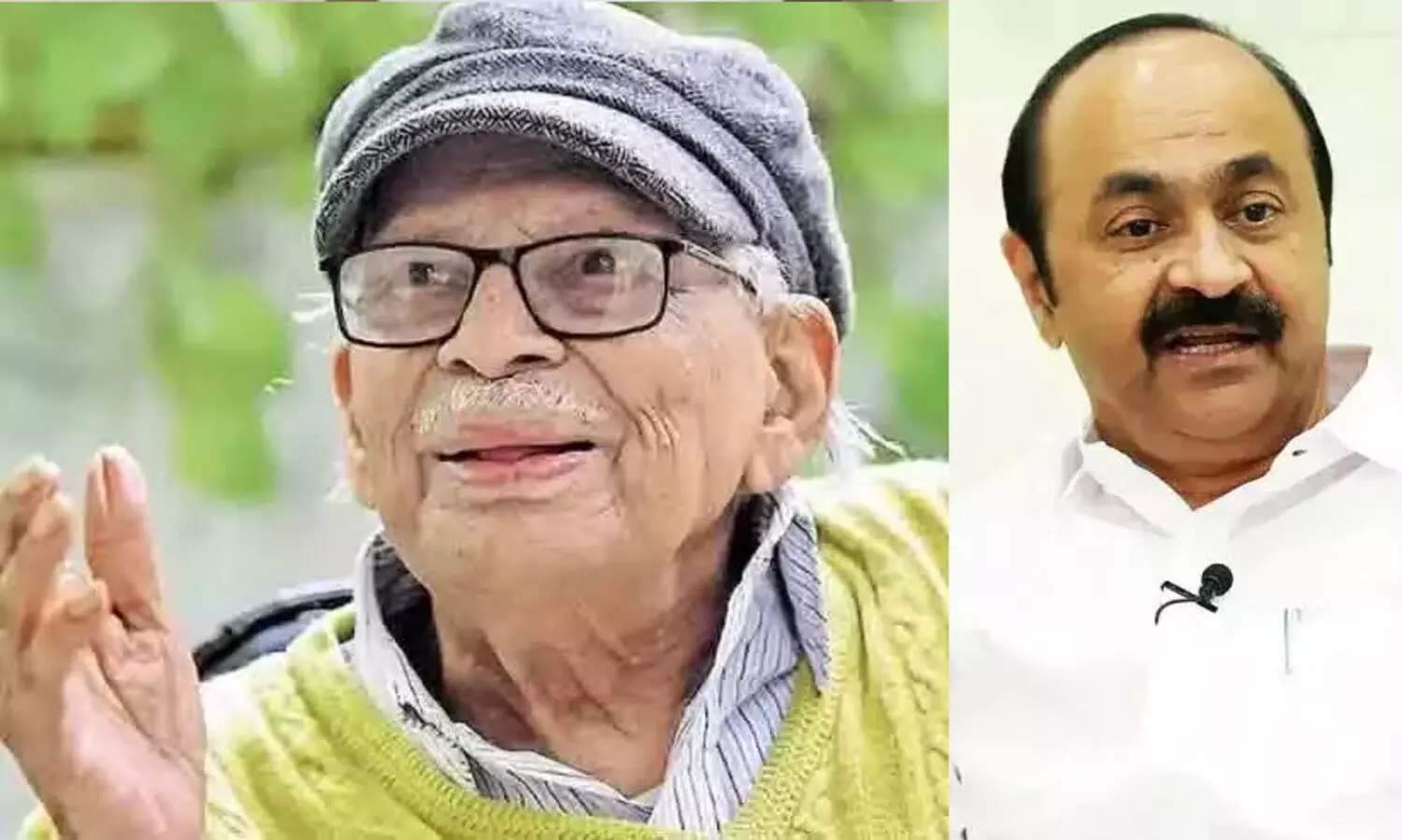 Omchery N.N. Pillai, vd satheesan