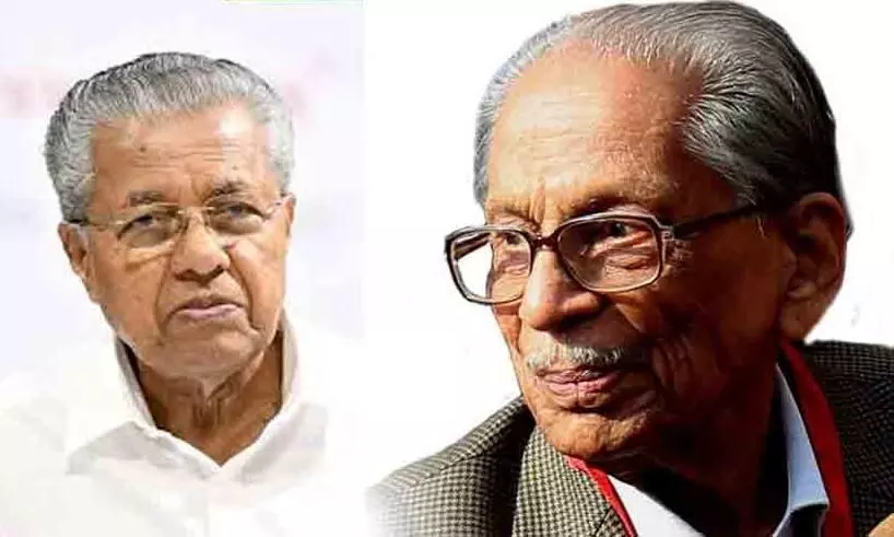 ഓംചേരി എൻ.എൻ. പിള്ളയുടെ നിര്യാണത്തിൽ മുഖ്യമന്ത്രി അനുശോചിച്ചു ഓംചേരി എൻ.എൻ. പിള്ളയുടെ നിര്യാണത്തിൽ മുഖ്യമന്ത്രി അനുശോചിച്ചു