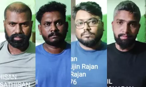 സ്കൂട്ടർ ഇടിച്ച് വീഴ്ത്തി മൂന്നര കിലോ സ്വർണക്കവർച്ച: നാലു പേർ പിടിയിൽ; സ്വർണം കണ്ടെത്താനായില്ല