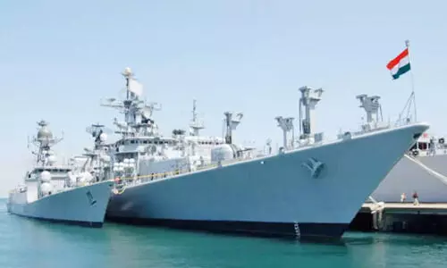 ഗോവൻ തീരത്ത് നാവികസേന കപ്പൽ മത്സ്യബന്ധന ബോട്ടിൽ ഇടിച്ചു