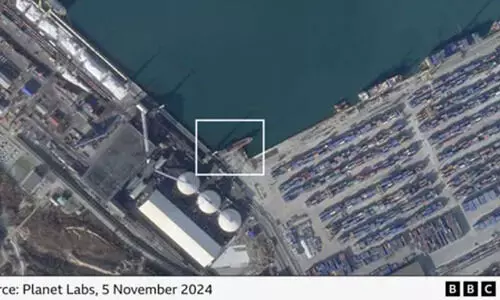 ആയുധത്തിനു പകരം എണ്ണ; ഉപരോധം ലംഘിച്ച് റഷ്യ ഉത്തര കൊറിയക്ക് എണ്ണ നൽകുന്ന ഉപഗ്രഹ ചിത്രം പുറത്ത്