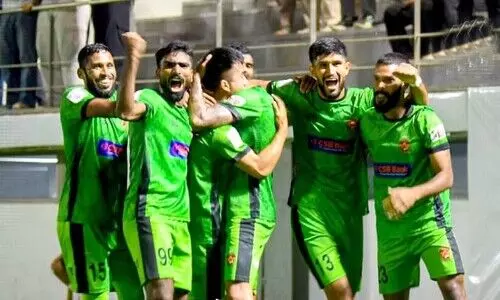 വിജയ ഗോകുലം; ശ്രീനിധി ഡെക്കാനെതിരെ 3-2ന്റെ ജയവുമായി ഗോകുലം കേരള വിജയ ഗോകുലം; ശ്രീനിധി ഡെക്കാനെതിരെ 3-2ന്റെ ജയവുമായി ഗോകുലം കേരള