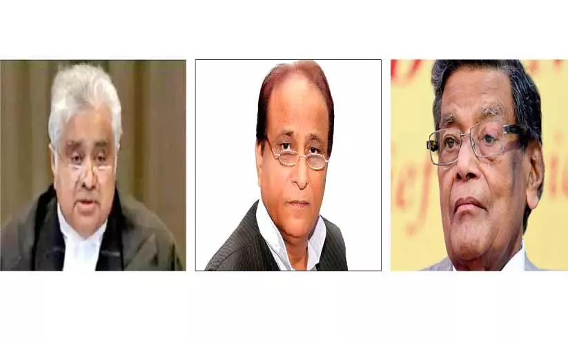 അഡ്വ. ഹരീഷ് സാൽവെ,അഅ്സംഖാൻ,അഡ്വ. കെ.കെ. വേണുഗോപാൽ