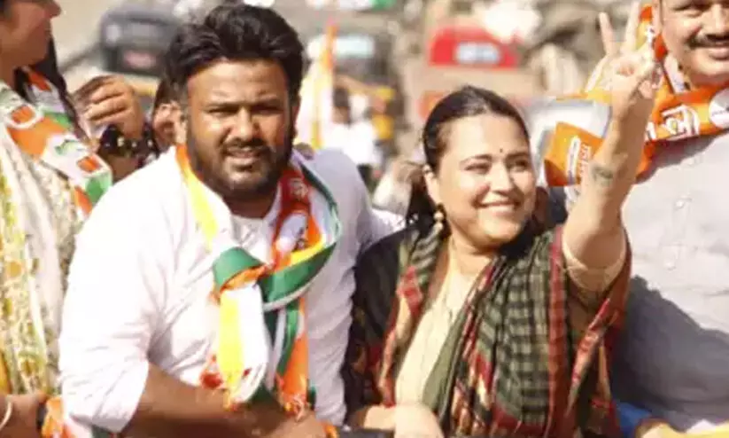 മഹാരാഷ്ട്ര തെരഞ്ഞെടുപ്പിൽ ഭർത്താവ് തോറ്റു; വോട്ടിങ് മെഷീനിൽ സംശയം പ്രകടിപ്പിച്ച് ബോളിവുഡ് നടി മഹാരാഷ്ട്ര തെരഞ്ഞെടുപ്പിൽ ഭർത്താവ് തോറ്റു; വോട്ടിങ് മെഷീനിൽ സംശയം പ്രകടിപ്പിച്ച് ബോളിവുഡ് നടി