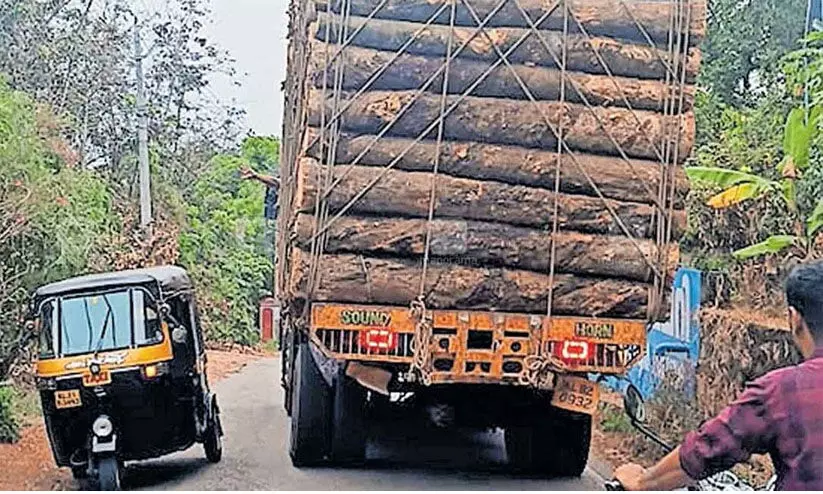 തടി ലോറികളിൽ അമിത ഭാരം ഒഴിവാക്കണം- എ൯ഫോഴ്സ്മെന്റ് ആ൪.ടി.ഒ തടി ലോറികളിൽ അമിത ഭാരം ഒഴിവാക്കണം- എ൯ഫോഴ്സ്മെന്റ് ആ൪.ടി.ഒ