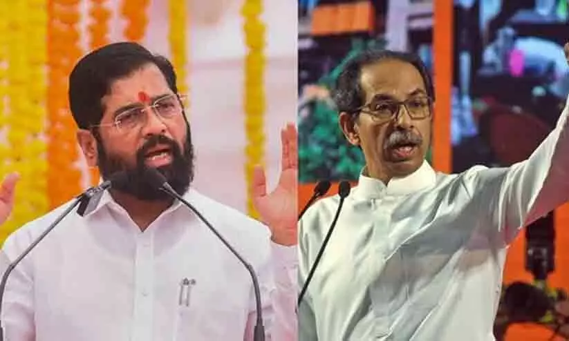 Eknath Shinde, Uddhav Thackeray Eknath Shinde, Uddhav Thackeray