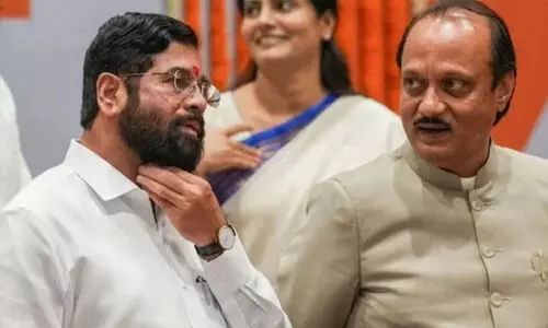 മഹാരാഷ്ട്രയിൽ ഏക്നാഥ് ഷിൻഡെക്കും അജിത് പവാറിനും നേട്ടം