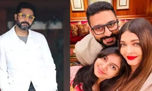 Abhishek Bachchan proudly calls himself ‘girl dad’ as he suggests that Aaradhya inspired him to take up Shoojit Sircar’s film