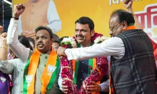 മഹാ...യുതി; മഹാരാഷ്ട്രയിൽ 288ൽ 231 ​സീ​റ്റു​മാ​യി ബി.​ജെ.​പി സ​ഖ്യ​ത്തി​ന്​​ കൂ​റ്റ​ൻ ജ​യം