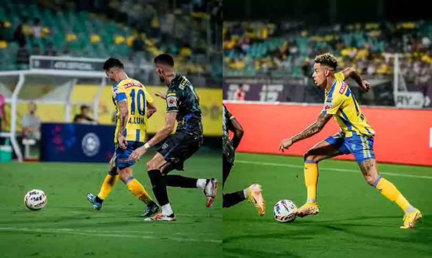 ഗോൾ പിറക്കാത്ത ആദ്യ പകുതി; കേരള ബ്ലാസ്റ്റേഴ്സ്-ചെന്നൈയിൻ എഫ്.സി പോരാട്ടം കൊച്ചിയിൽ പുരോഗമിക്കുന്നു