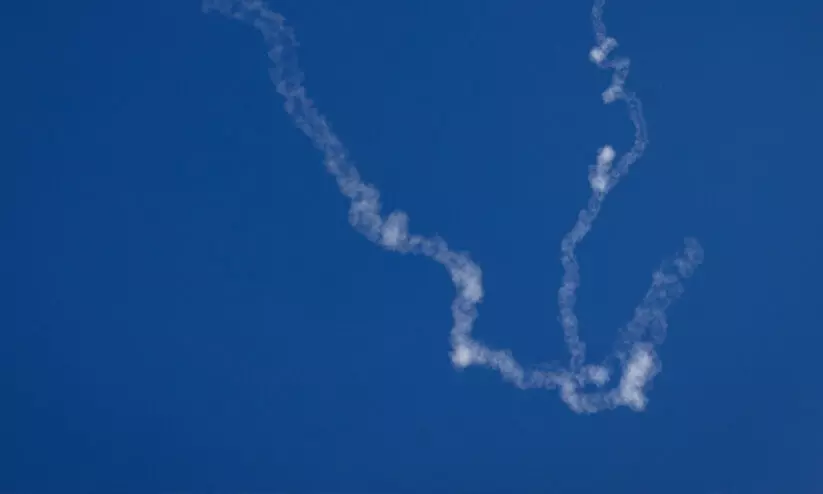 ഇസ്രായേലിന് നേരെ ലെബനാനിൽ നിന്ന് റോക്കറ്റാക്രമണം; ആറ് റോക്കറ്റുകൾ എത്തിയെന്ന് പ്രതിരോധസേന