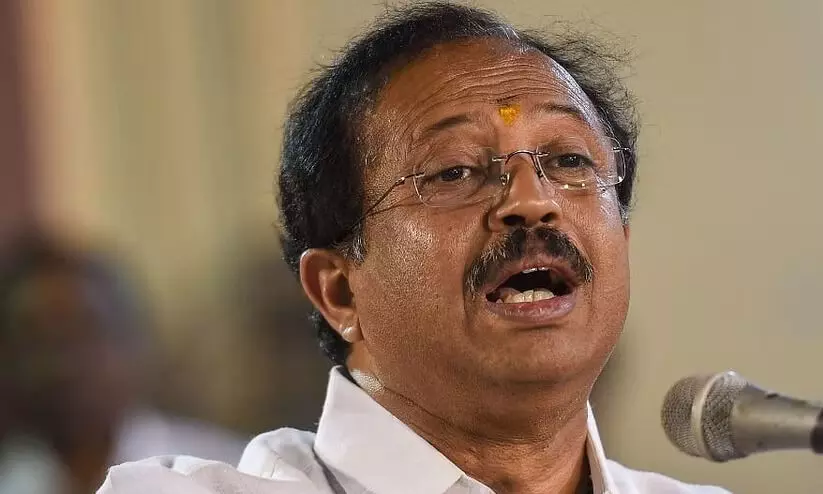 പാലക്കാട്ടെ കാര്യങ്ങൾ അറിയണ​മെങ്കിൽ സുരേന്ദ്രനോട് ചോദിക്കണമെന്ന് വി.മുരളീധരൻ