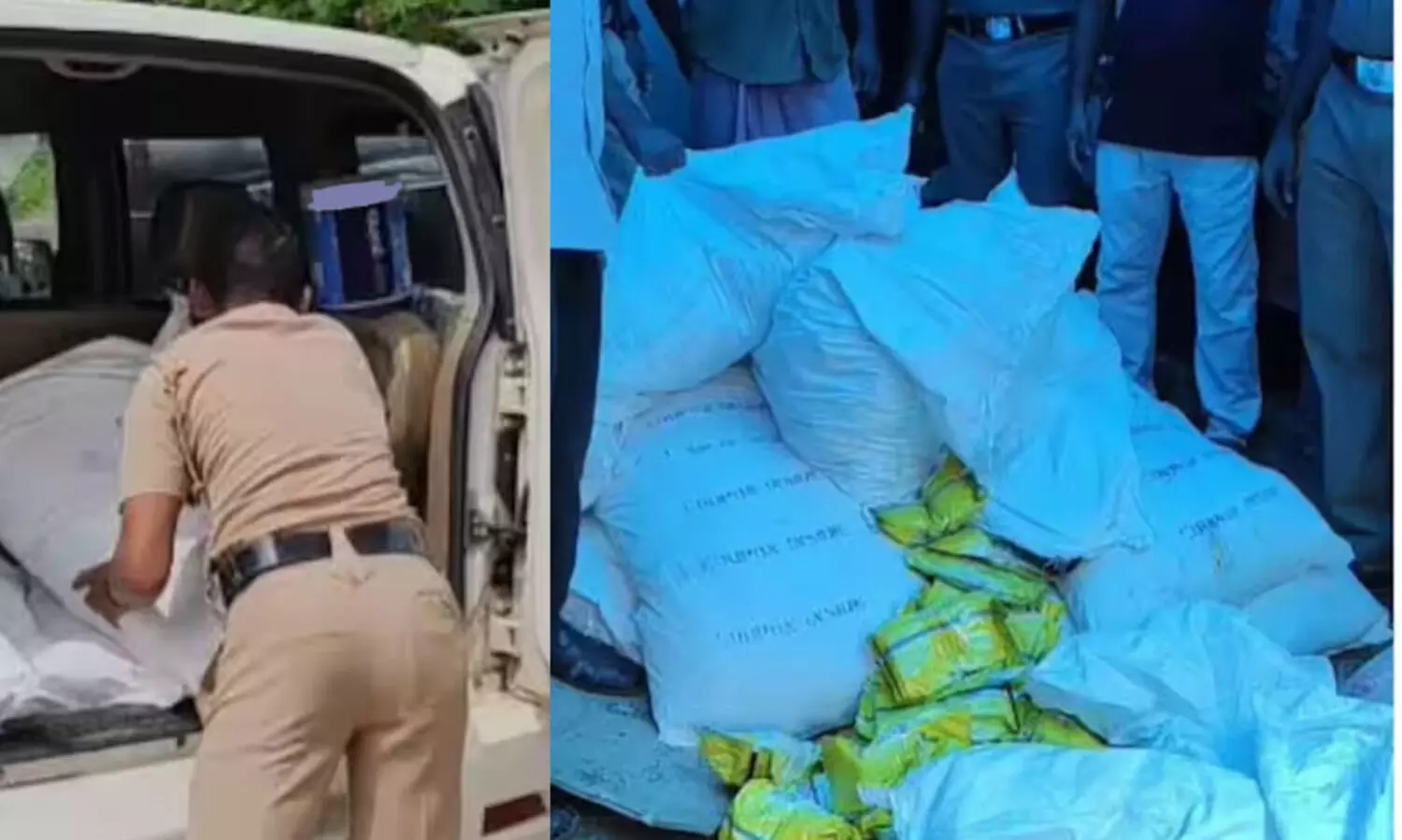 20 ചാക്ക് നിരോധിത പുകയില ഉൽപന്നങ്ങൾ എക്സൈസ് സംഘം പിടികൂടി