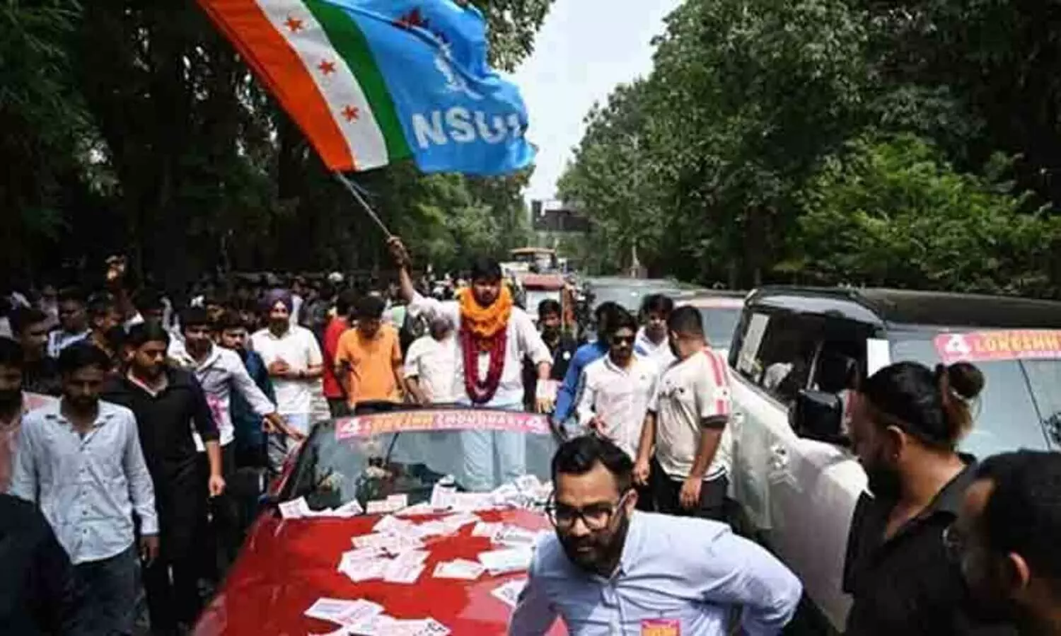 ഡൽഹി സർവകലാശാല: യൂനിയൻ അധ്യക്ഷ പദം എ.ബി.വി.പിയിൽ നിന്ന് പിടിച്ചെടുത്ത് എൻ.എസ്.യു