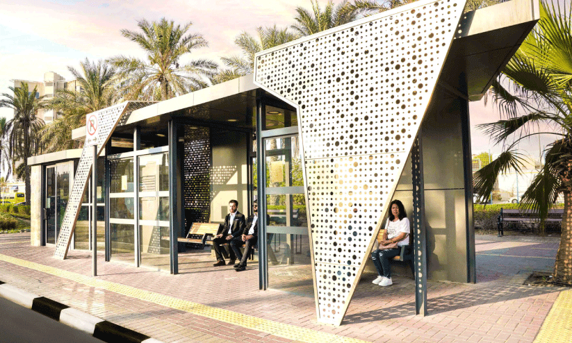 New bus waiting centers,