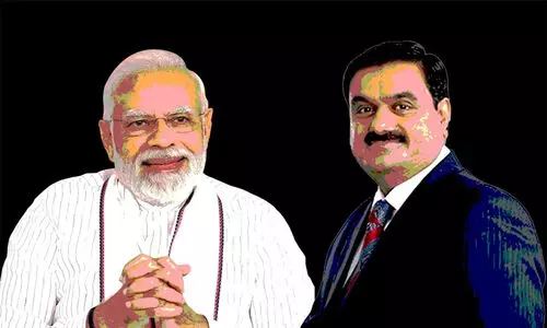 Gautam Adani and Narendra Modi