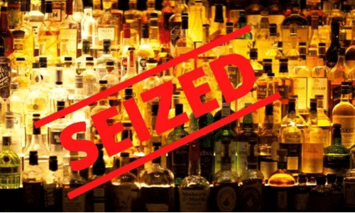 liquor seized