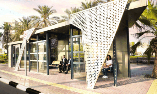 New bus waiting centers,