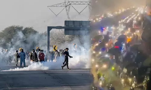 ഇമ്രാൻ ഖാന്റെ മോചനം തേടി പാകിസ്താനിൽ കൂറ്റൻ റാലി