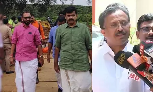 വി. മുരളീധരനോട് പെട്രോൾ വില ചോദിച്ചാൽ മതി, ബി.ജെ.പിയെ സുരേന്ദ്രൻതന്നെ നയിക്കണം -പരിഹാസവുമായി സന്ദീപ് വാര്യർ