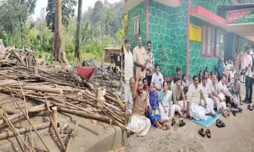 വ​നം വ​കു​പ്പി​ന്റെ ക്രൂ​ര​ത: ആ​ദി​വാ​സി കു​ടി​ലു​ക​ൾ പൊ​ളി​ച്ചു​നീ​ക്കി, കു​ടും​ബ​ങ്ങ​ൾ പെ​രു​വ​ഴി​യി​ൽ