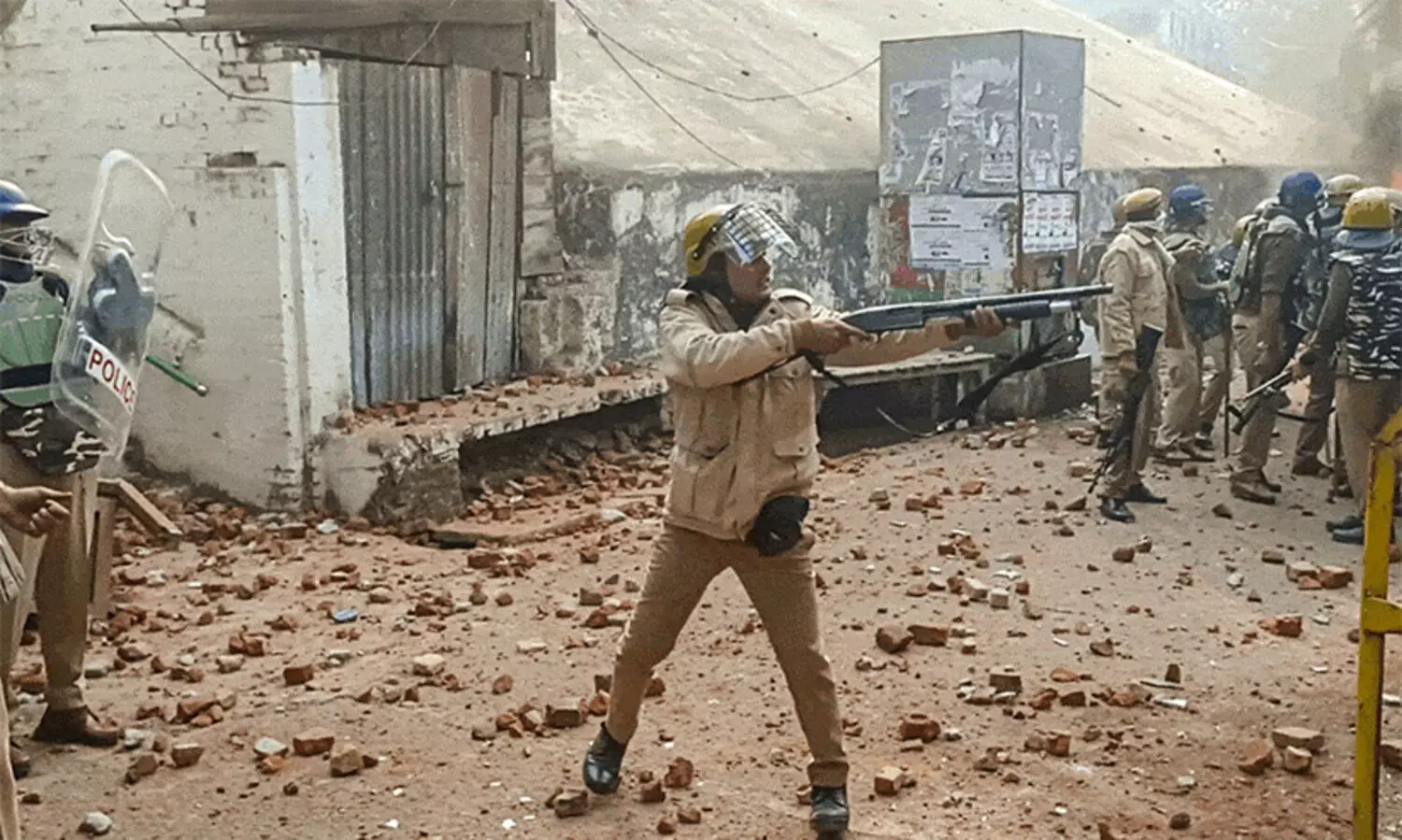 Sambhal Police Firing