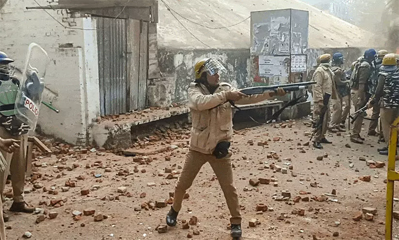 Sambhal Police Firing