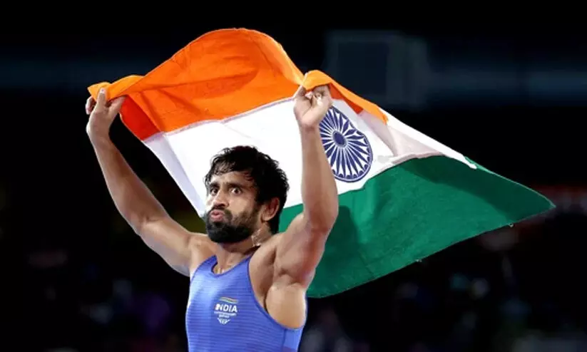 ഗുസ്തി താരം ബജ്രംഗ് പുനിയക്ക് നാല് വർഷം വിലക്ക് ഗുസ്തി താരം ബജ്രംഗ് പുനിയക്ക് നാല് വർഷം വിലക്ക്