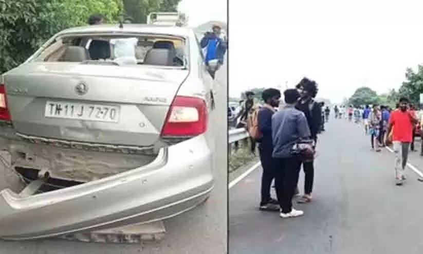 Five women killed in hit-and-run in Mahabalipuram Five women killed in hit-and-run in Mahabalipuram