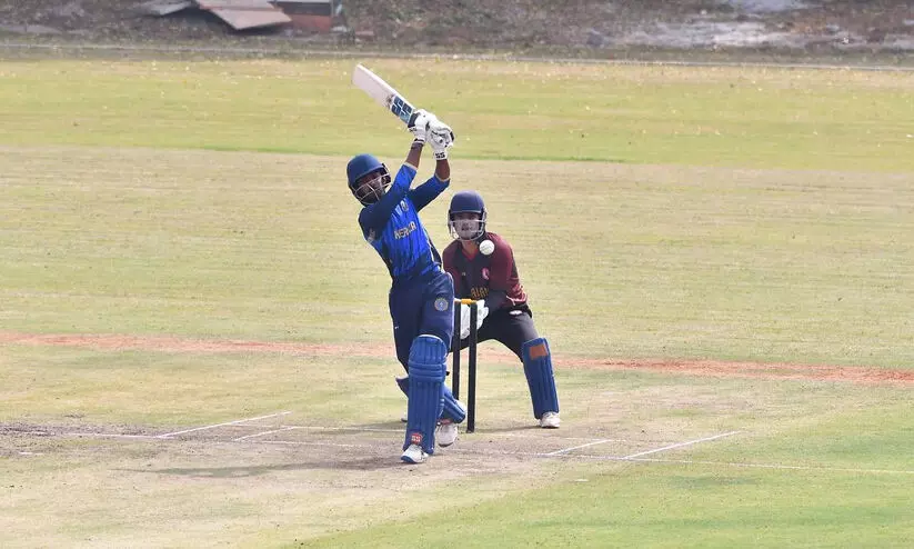 കേരളം വീണ്ടും വിജയവഴിയിൽ; മുഷ്താഖ് അലി ട്രോഫിയിൽ നാഗാലാൻഡിനെ വീഴ്ത്തിയത് എട്ടു വിക്കറ്റിന് കേരളം വീണ്ടും വിജയവഴിയിൽ; മുഷ്താഖ് അലി ട്രോഫിയിൽ നാഗാലാൻഡിനെ വീഴ്ത്തിയത് എട്ടു വിക്കറ്റിന്