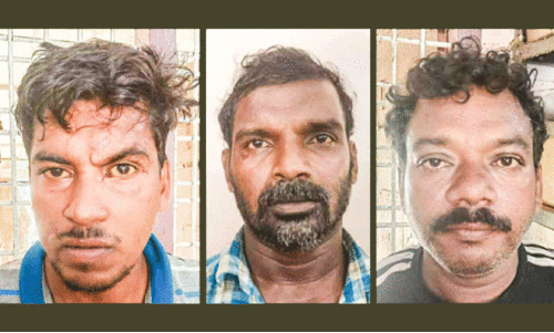 ഉയരപ്പാത നിർമാണ സ്ഥലത്ത്​ മോഷണം: മൂന്നുപേർ പിടിയിൽ